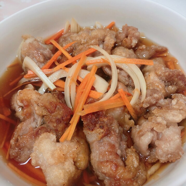 簡単★豚こま肉の甘酢ダレ